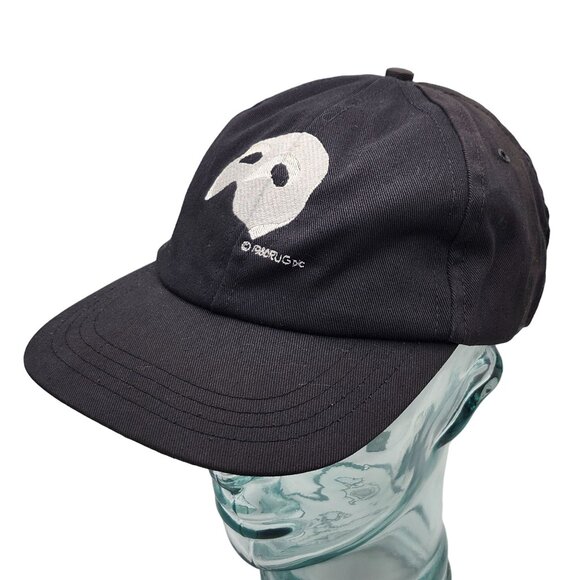 Vintage Phantom Of The Opera Strapback Adjustable Cotton Hat Embroidered Mask - Picture 3 of 13